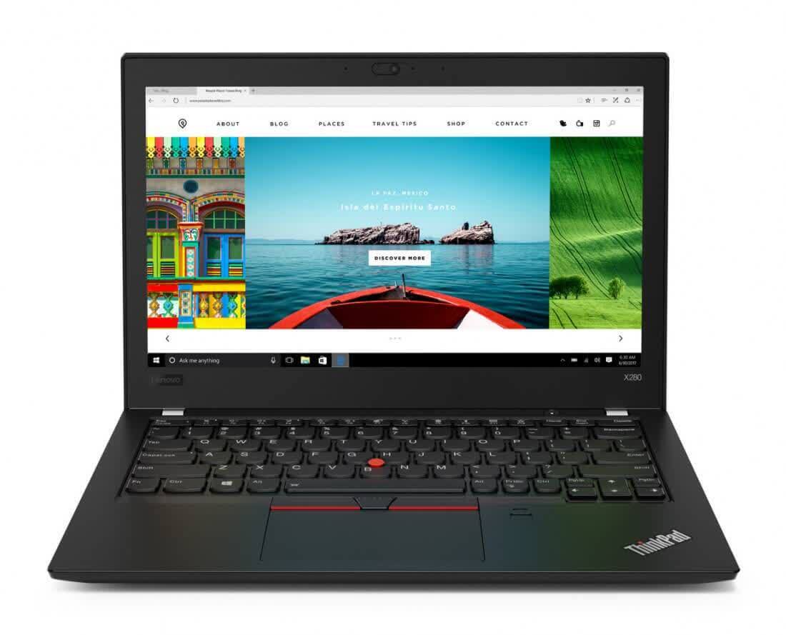 Lenovo ThinkPad X280 12.5" Laptop i5-8350U 256GB 8GB/16GB RAM - Very Good Condition