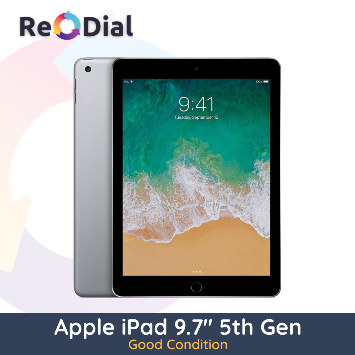 Apple iPad 9.7" 5th Gen (2017) Wi-Fi - Good Condition