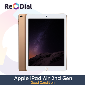 Apple iPad Air 2nd Gen (2014) Wi-Fi + Cellular - Good Condition