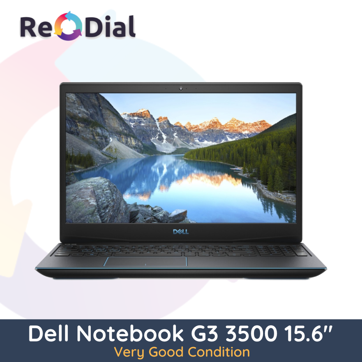 Dell Notebook G3 3500 15.6" i5-10300H 1TB/256GB/ 16GB RAM GTX1650 - Very Good Condition