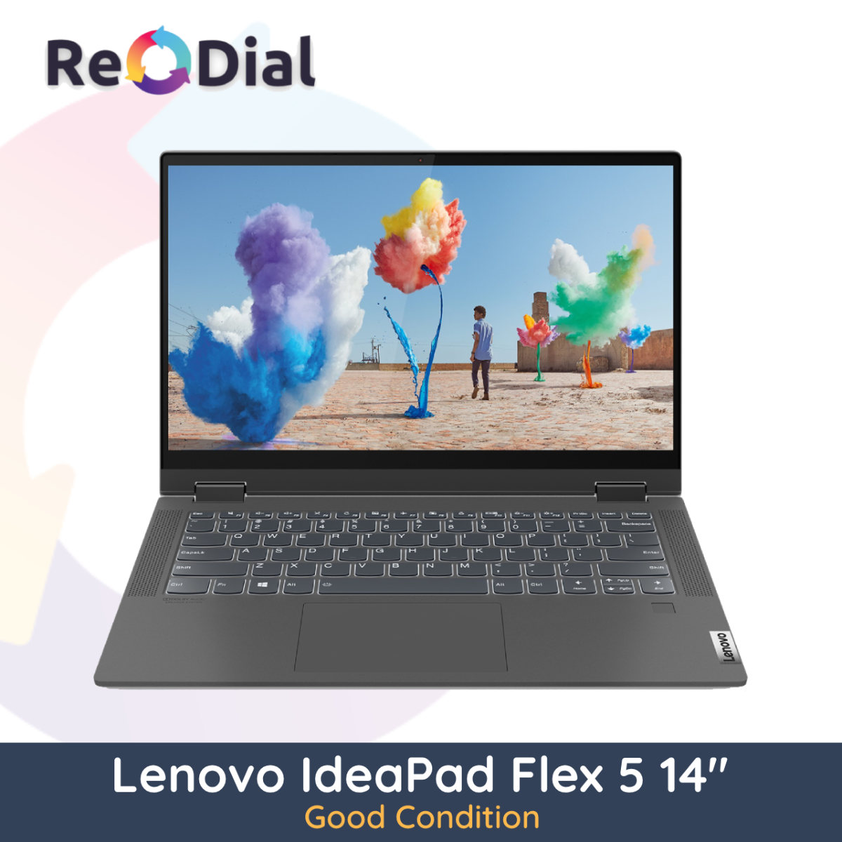 Lenovo IdeaPad Flex 5 14" (81X1) Laptop i3-1005G1 128GB 8GB RAM - Good Condition
