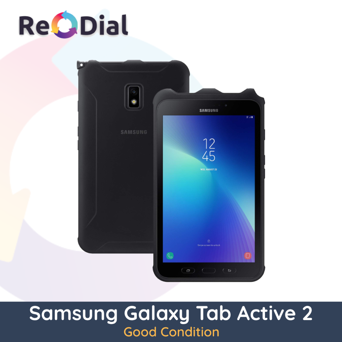 Samsung Galaxy Tab Active 2 (T395 / 2017) WiFi + Cellular - Good Condition