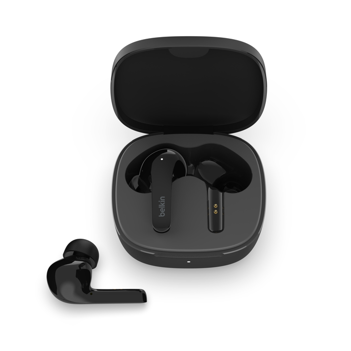 Belkin SOUNDFORM Flow Noise Cancelling Earbuds - Good Condition