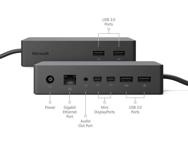 Microsoft 1661 Surface Dock + 90W Power Supply (1749) | Used
