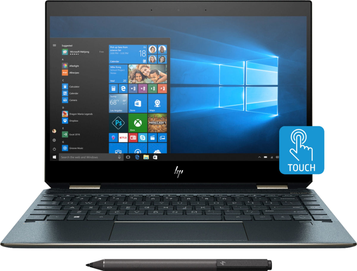 HP Spectre x360 Convertible 13.3" Laptop i7-7500U 512GB 16GB RAM - Very Good Condition