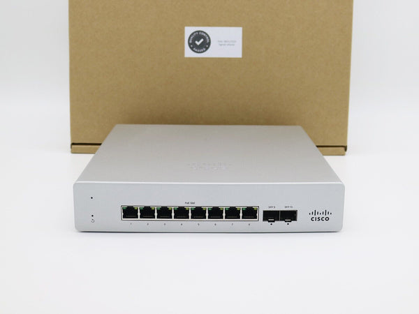 Cisco Meraki MS120-8FP-HW Gigabit Network Access PoE+ Switch | Used
