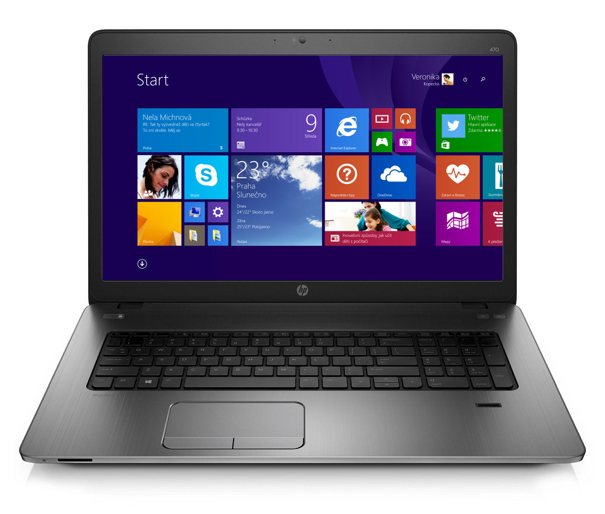 HP ProBook 470 G2 17.3" Laptop i7-5500U 500GB HDD 8GB RAM - Very Good Condition