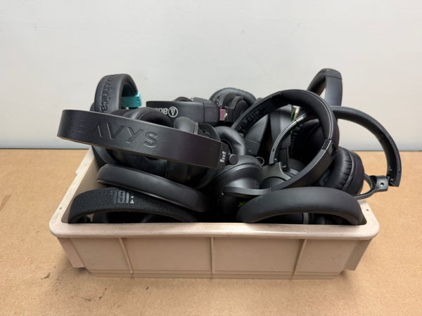 Bundle Lot of Headsets | Bose, JBL, Audio-Technica, HEAVYS + More | Untested, Sold As-Is
