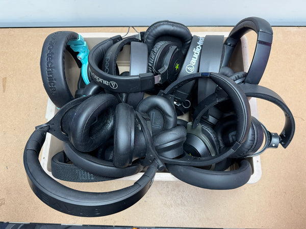 Bundle Lot of Headsets | Bose, JBL, Audio-Technica, HEAVYS + More | Untested, Sold As-Is