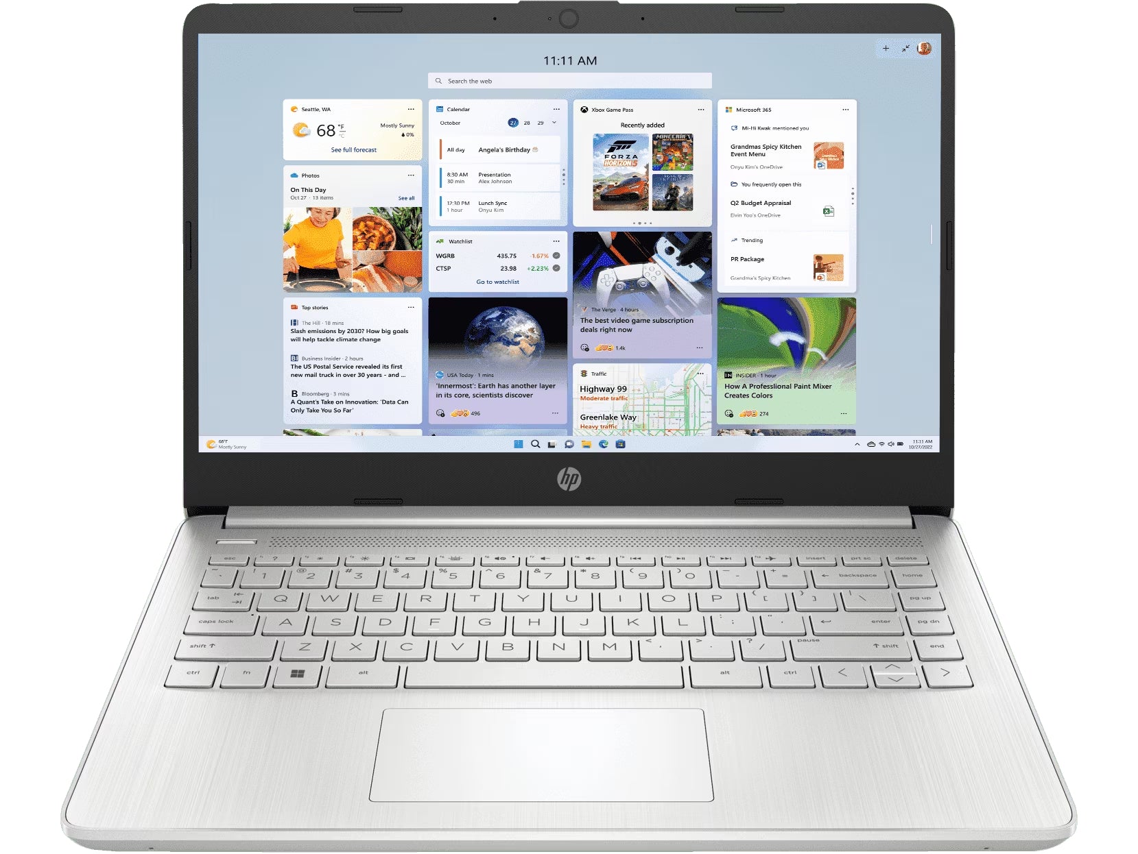 HP Laptop 14s-dq1117TU 256GB 8GB RAM - Windows 10 Home - Very Good Condition