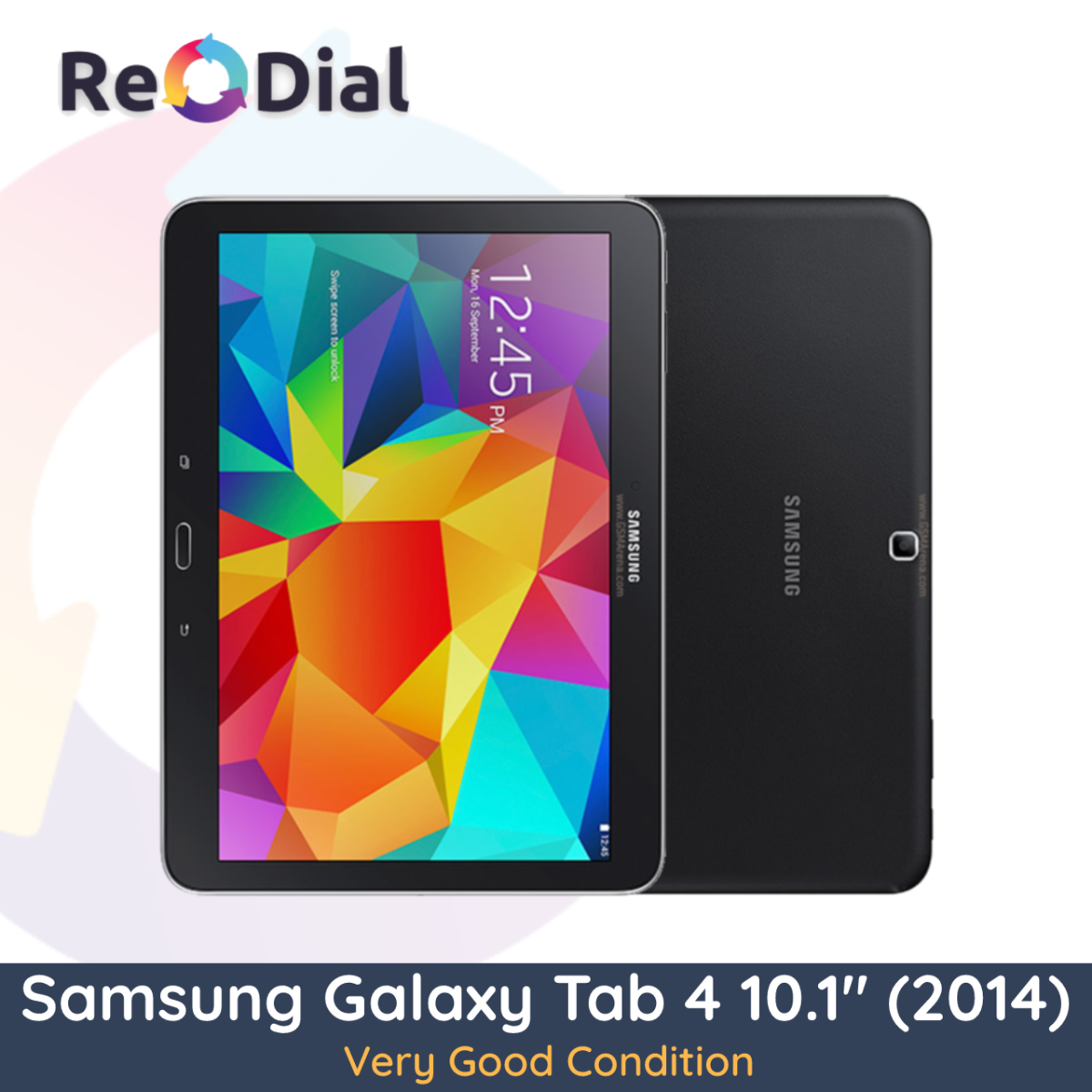 Samsung Galaxy Tab 4 10.1" (T535 / 2014) WiFi + Cellular - Very Good Condition