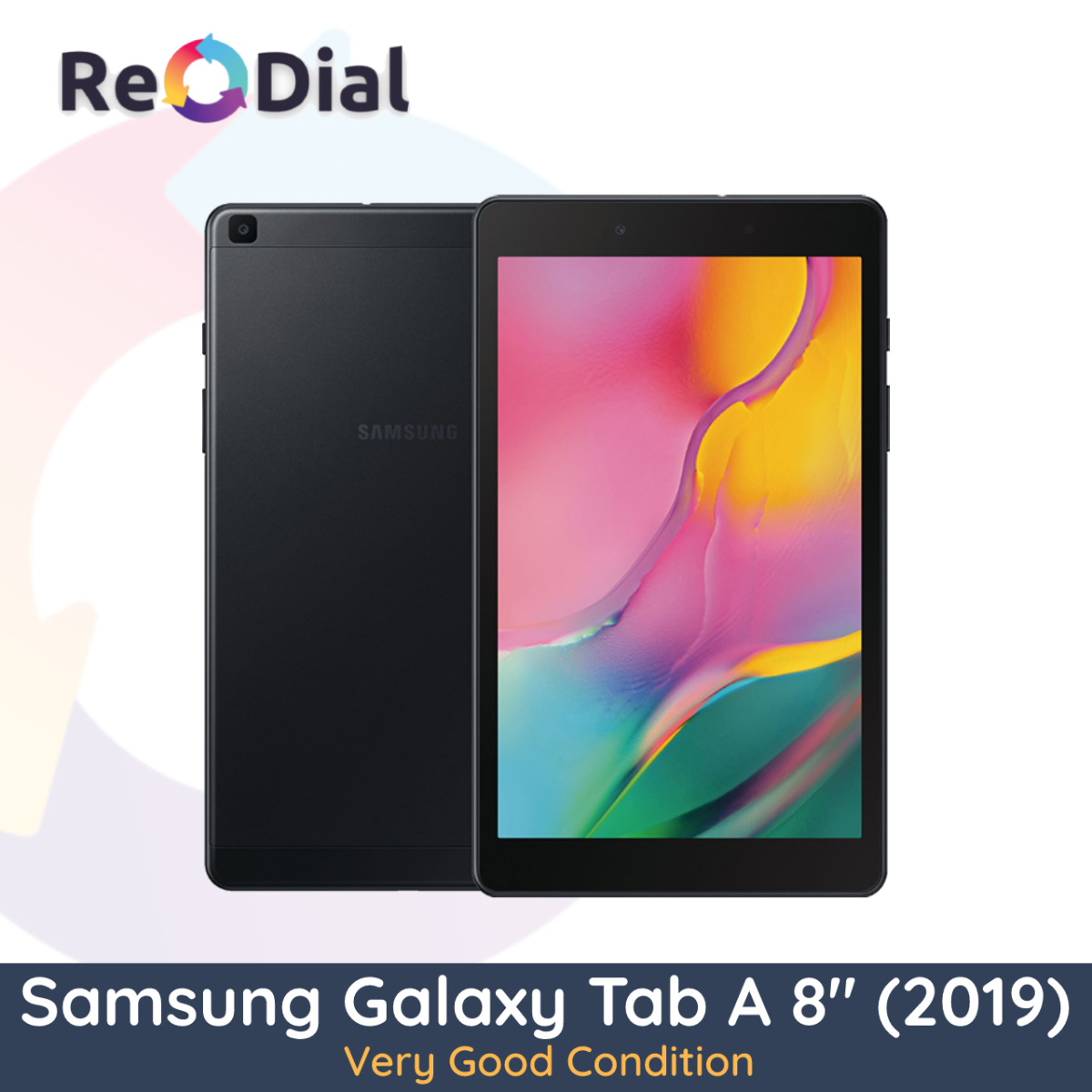 Samsung Galaxy Tab A 8.0" (T295 / 2019) WiFi + Cellular - Very Good Condition