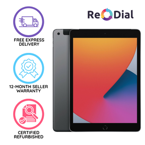Apple iPad 10.2" 7th Gen (2019) Wi-Fi + Cellular - Good Condition - ReDial