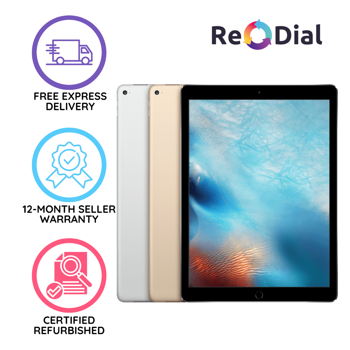 Apple iPad Pro 10.5" (2017) Wi-Fi + Cellular - Good Condition - ReDial