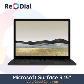 Microsoft Surface 3 Laptop 15" Platinum i7-1065G7 256Gb 16Gb Ram - Very Good Condition