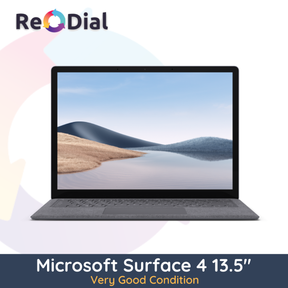 Microsoft Surface Laptop 4 13.5" i5-1145G7 512GB 16GB RAM Silver - Windows 11 - Very Good Condition