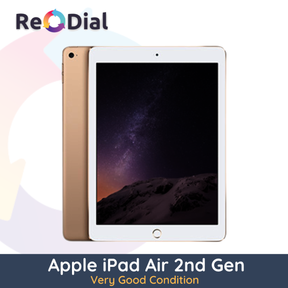 Apple iPad Air 2nd Gen (2014) Wi-Fi + Cellular - Very Good Condition