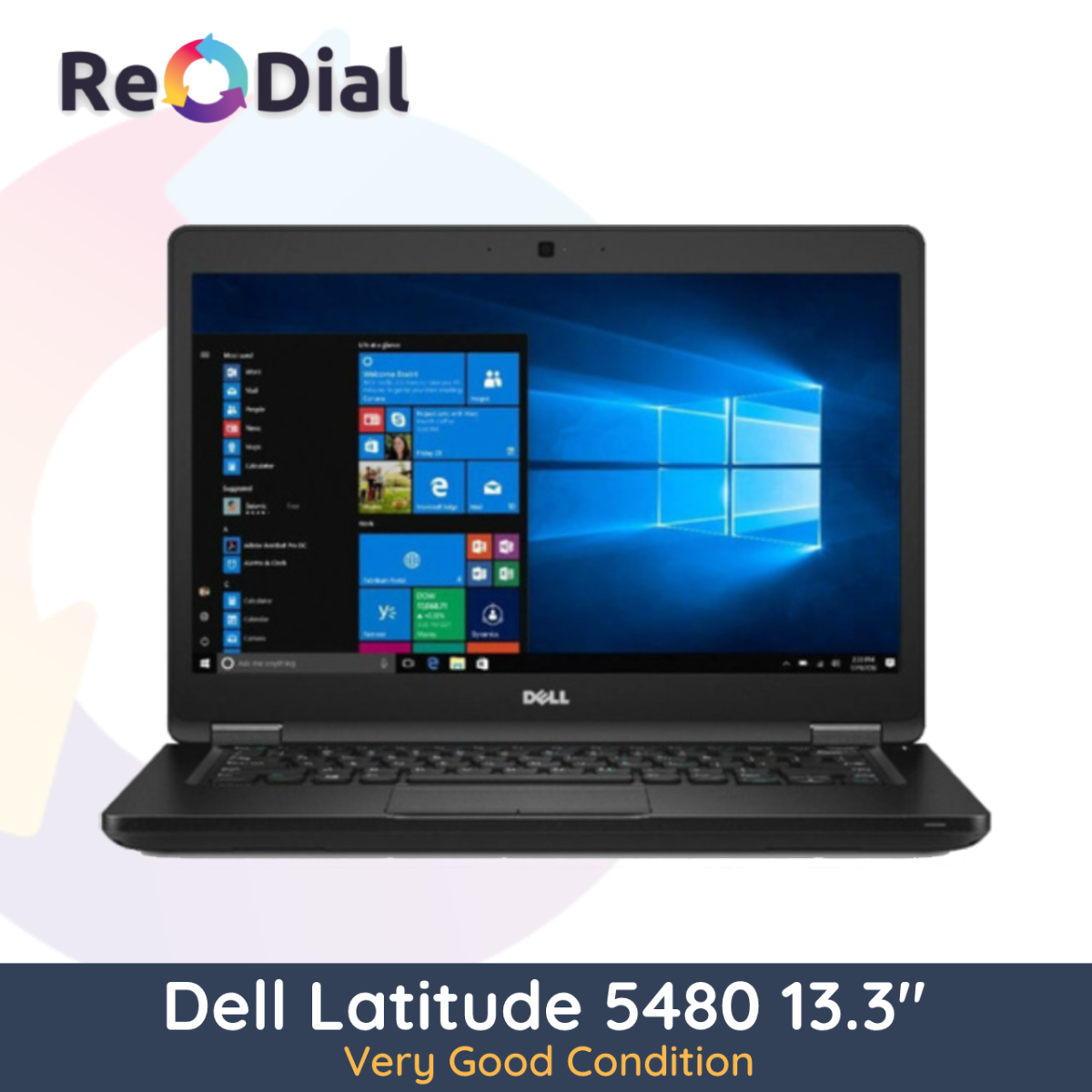 Dell Latitude 5480 13.3" Laptop i5-6300U 256GB 8GB/16GB RAM - Very Good Condition
