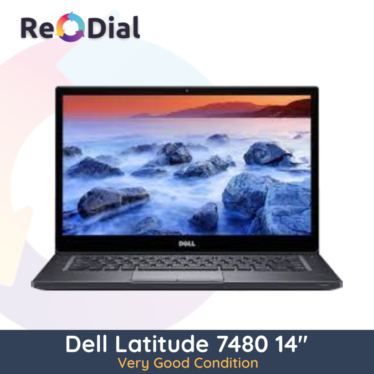 Dell Latitude 7480 14" Laptop i5-6360U 256GB 8GB RAM - Very Good Condition