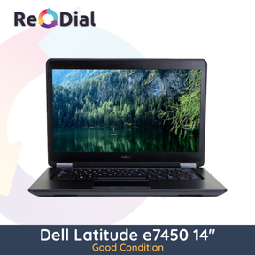 Dell Latitude E7450 14" Laptop i5-5300U 256GB 8GB RAM - Good Condition