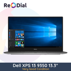 Dell XPS 13 9350 13.3" Laptop i5-6200U 256Gb 8Gb Ram - Wins 10 pro - Very Good Condition