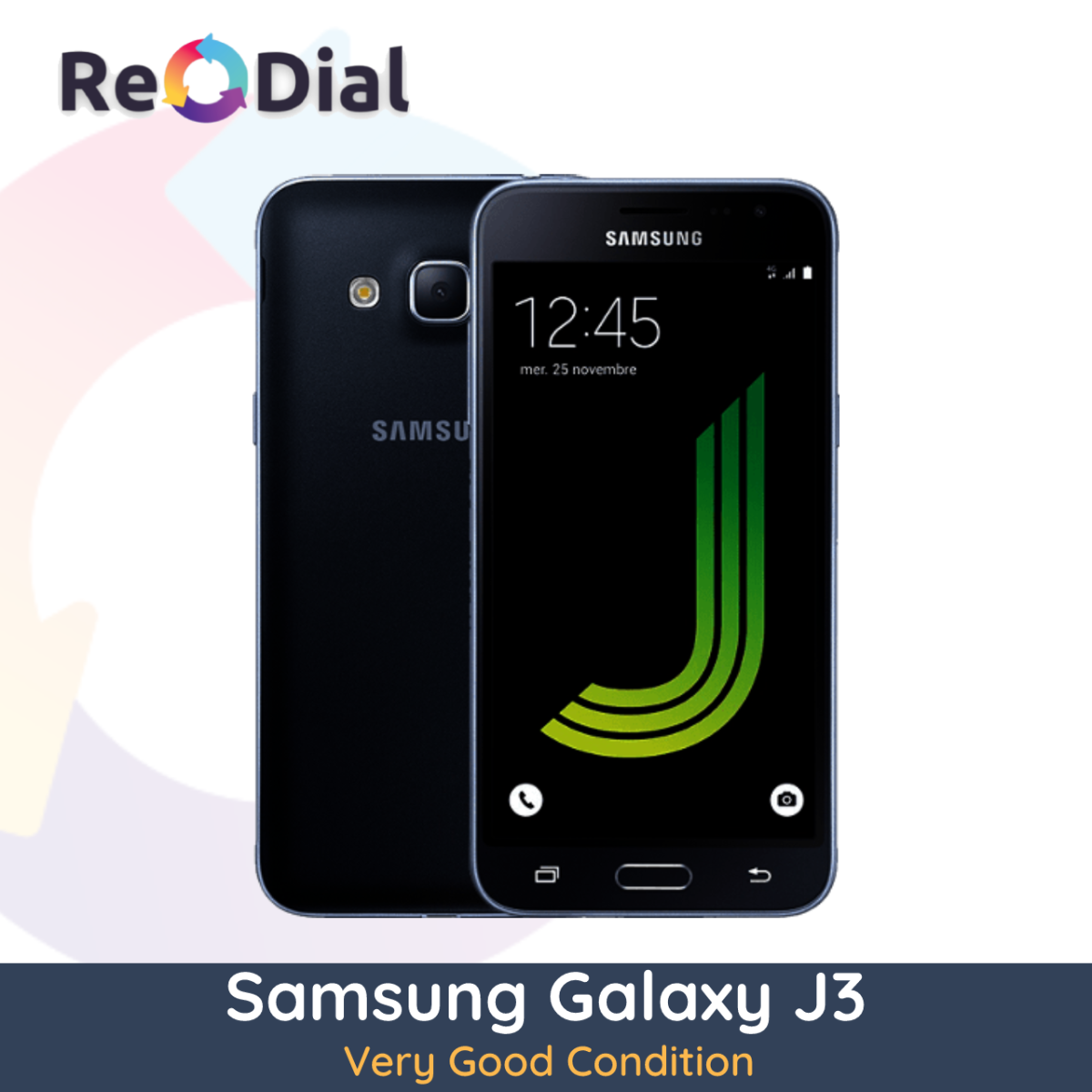 Samsung Galaxy J3 (J320ZN / 2016) - Very Good Condition