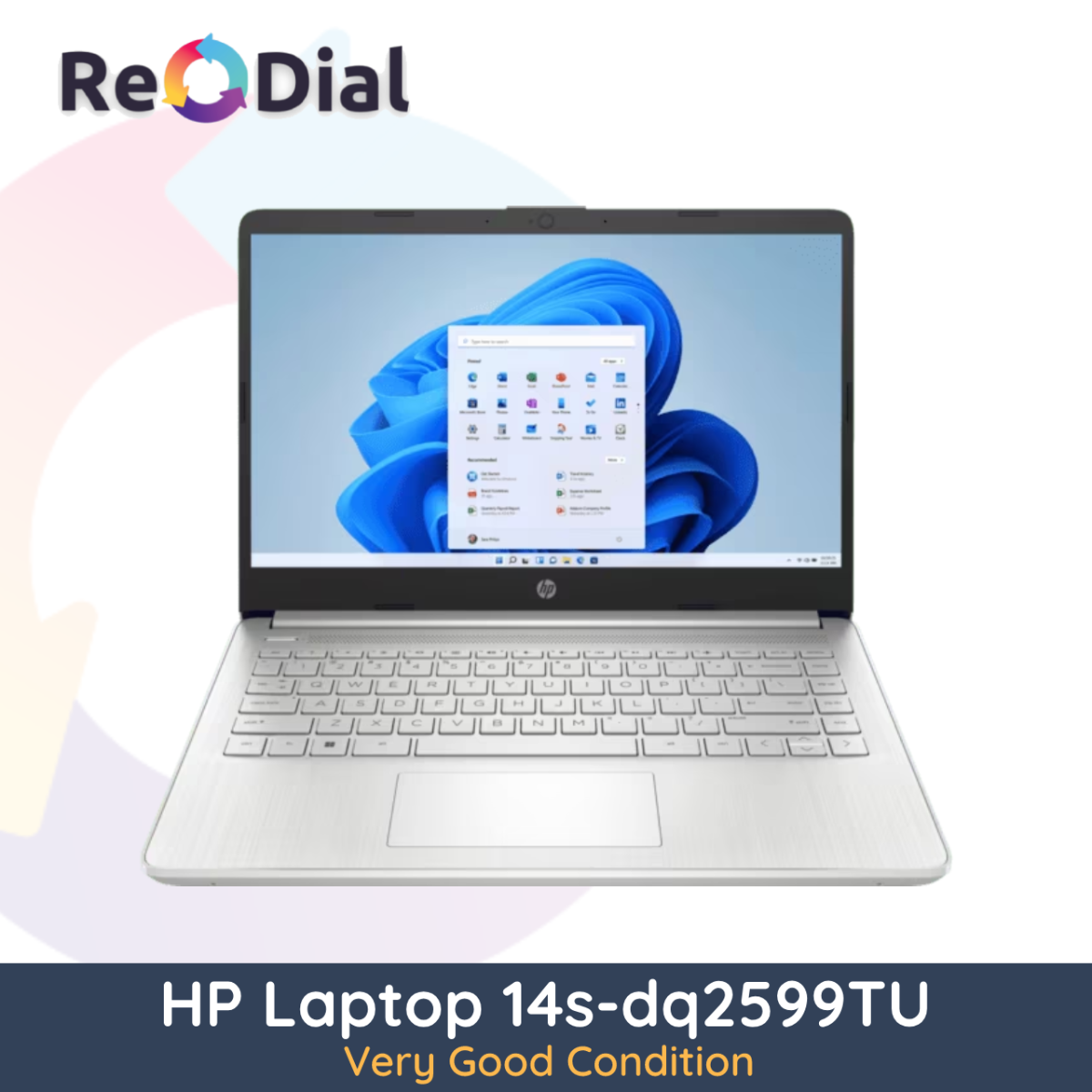 HP Laptop 14s-dq2599TU 256GB 8GB RAM - Windows 11 - Very Good Condition