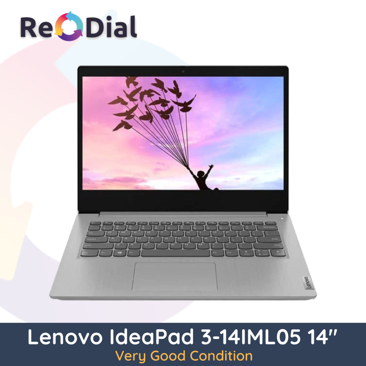 Lenovo IdeaPad 3-14IML05 14" Laptop i5-10210U 256GB 8GB RAM - Very Good Condition