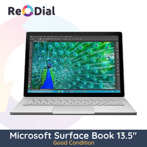 Good Refurbished Microsoft Surface Book 13.5" i7-6600U - Windows 10