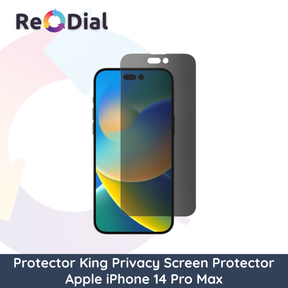 Protector King Privacy Glass Screen Protector for Apple iPhone 14 Pro Max