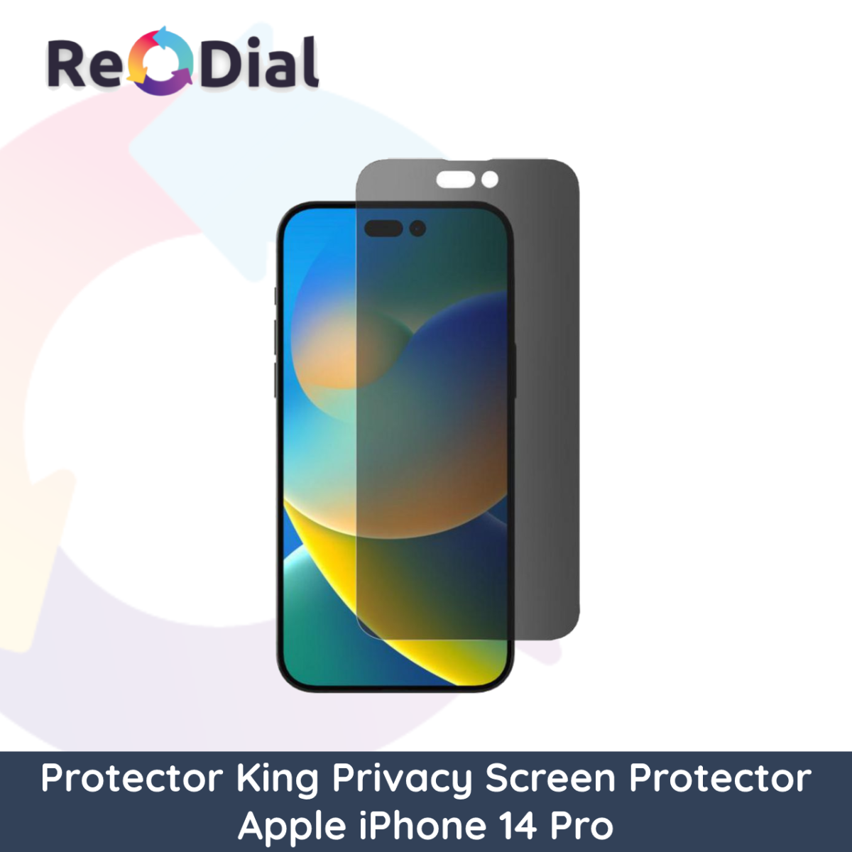 Protector King Privacy Glass Screen Protector for Apple iPhone 14 Pro