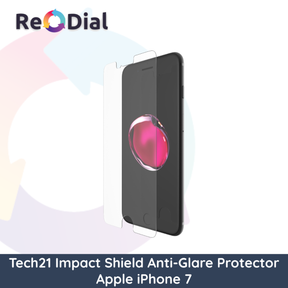 Tech21 Impact Shield Anti-Glare Screen Protector for Apple iPhone 7/8/SE (2nd Gen)