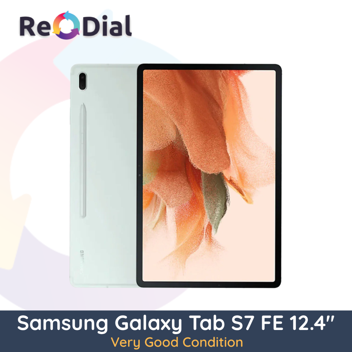 Samsung Galaxy Tab S7 FE 12.4" (2021) WiFi + Cellular - Very Good Condition
