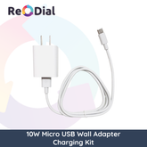 10W Micro USB Wall Adapter Power Brick and Cable Charging Kit