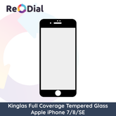 Kinglas Full Coverage Tempered Glass Screen Protector For Apple iPhone 7/8/SE