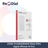 ZAGG InvisibleShield Glass Elite Screen Protector for Apple iPhone 14 Pro