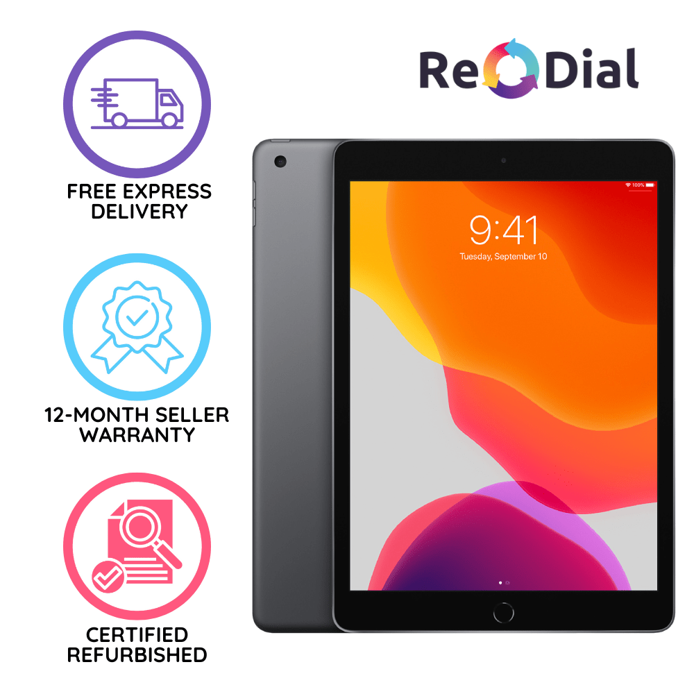 Apple iPad 10.2" 7th Gen (2019) Wi - Fi - Very Good Condition - ReDial