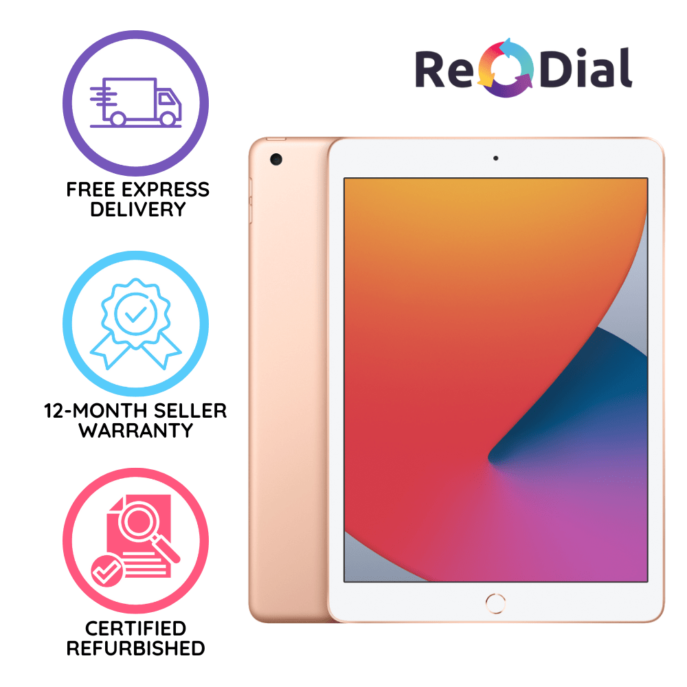 Apple iPad 10.2" 8th Gen (2020) Wi - Fi - Very Good Condition - ReDial