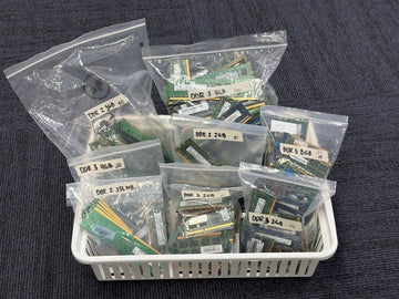 Bulk Lot 399x Used DDR2 & DDR3 RAM Sticks – Tested Working (Mixed 256MB–8GB) - ReDial