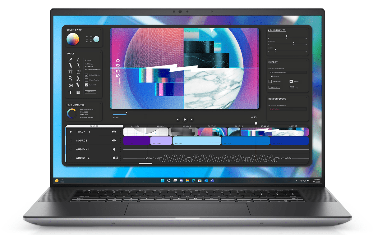 Dell Precision 5680 16" Laptop i7 - 13800H 1TB 64GB RAM - Very Good Condition - ReDial