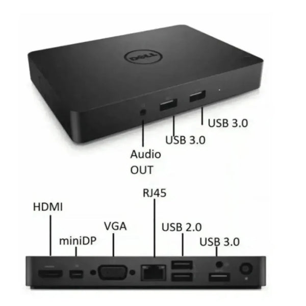 Dell Pro WD15 K17A USB-C Docking Station | Used