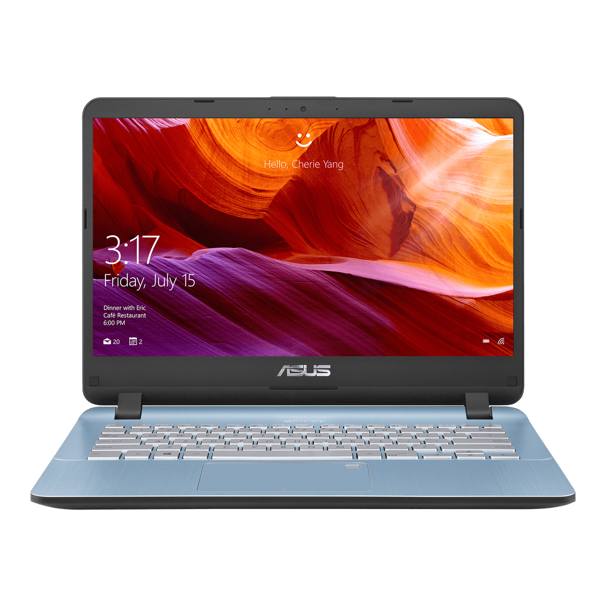 Asus Vivobook X407 14" Laptop i7-7500U 256GB 8GB RAM - Very Good Condition