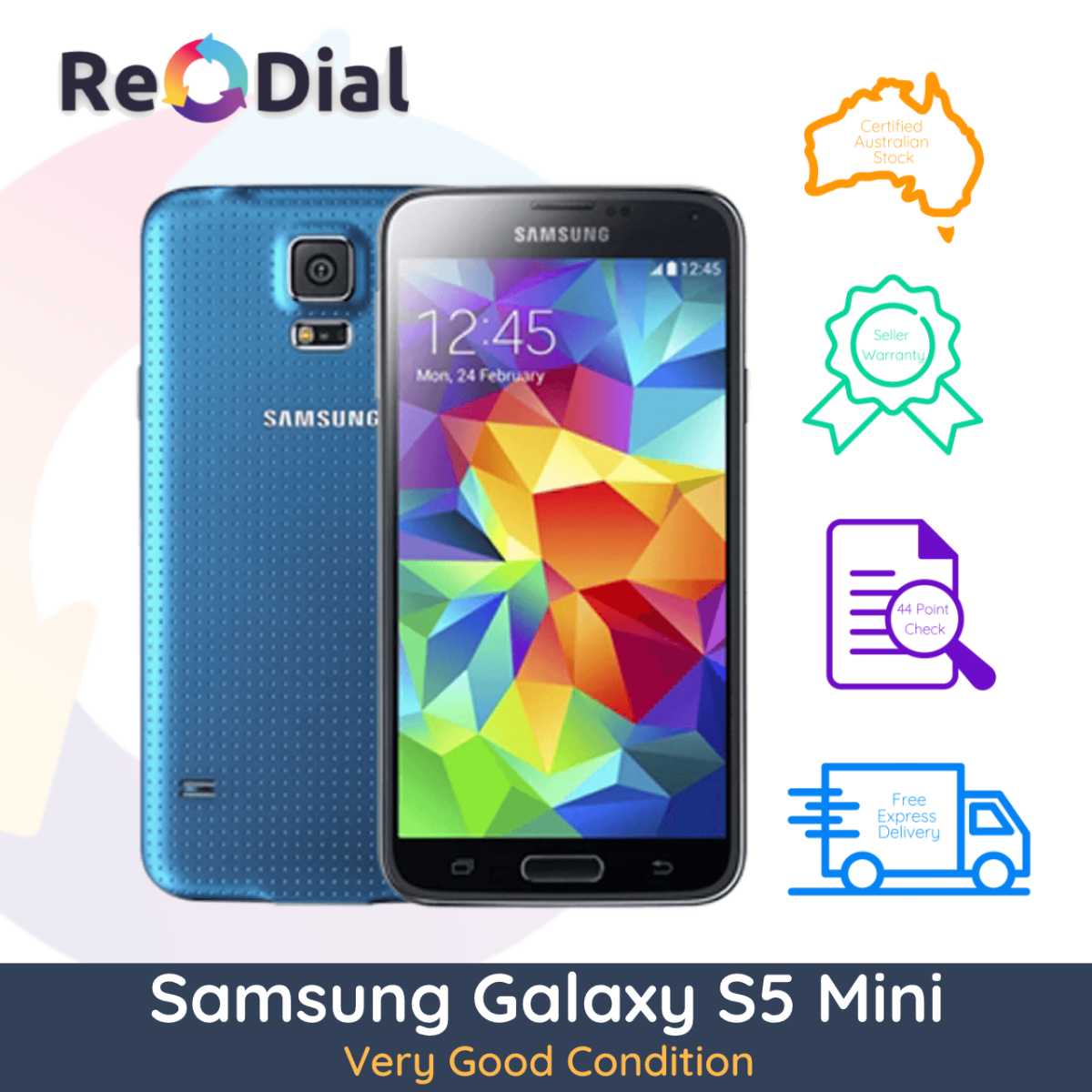 Samsung Galaxy S5 Mini (G800Y) - Very Good Condition