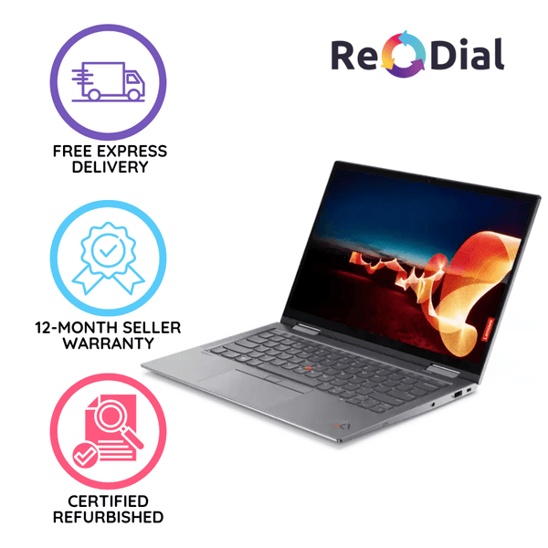 Excellent Refurbished Lenovo ThinkPad X1 Yoga (6th Gen) Intel Core i5 - 1145G7 - ReDial