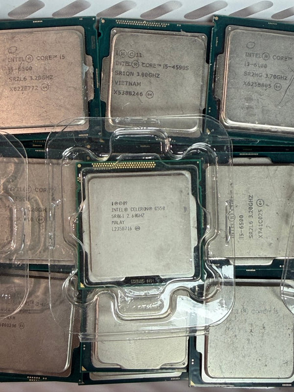 Intel CPU Processor Lot | 38-Piece Bulk Mix | Used, Untested (As-Is) - ReDial