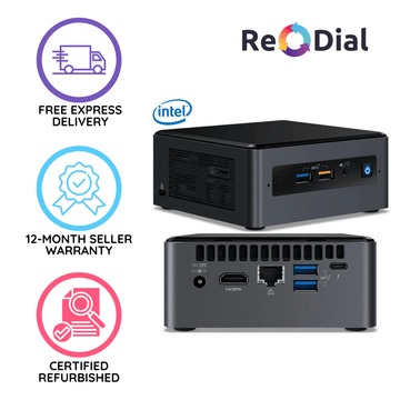 Intel NUC BOXNUC8I3BEH4 Barebone i3 - 8109U - Very Good - ReDial