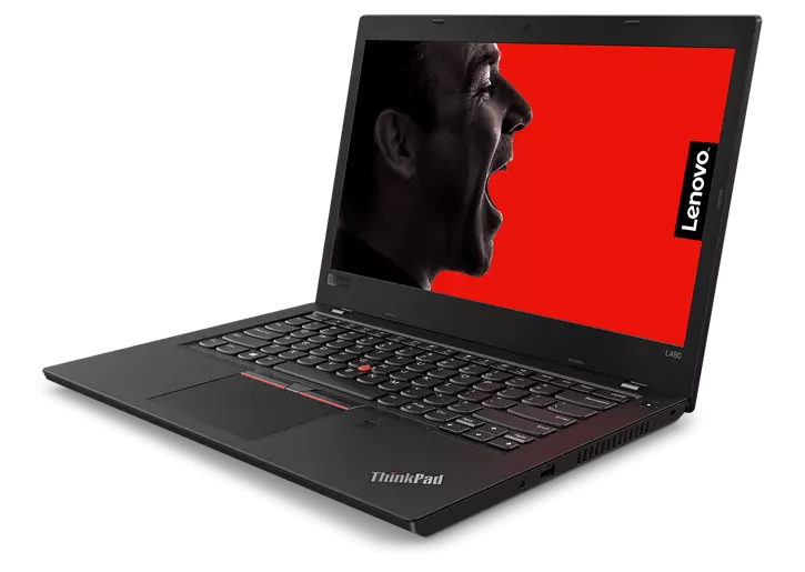 Excellent Refurbished Lenovo ThinkPad L480 14" Intel Core i5-8250U - Black