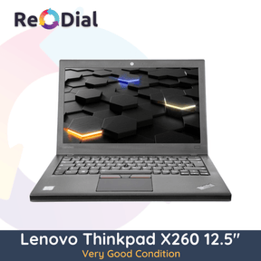 Lenovo ThinkPad X260 12.5" Laptop i5 - 6300U 256GB/500GB 8GB RAM - Very Good Condition - ReDial