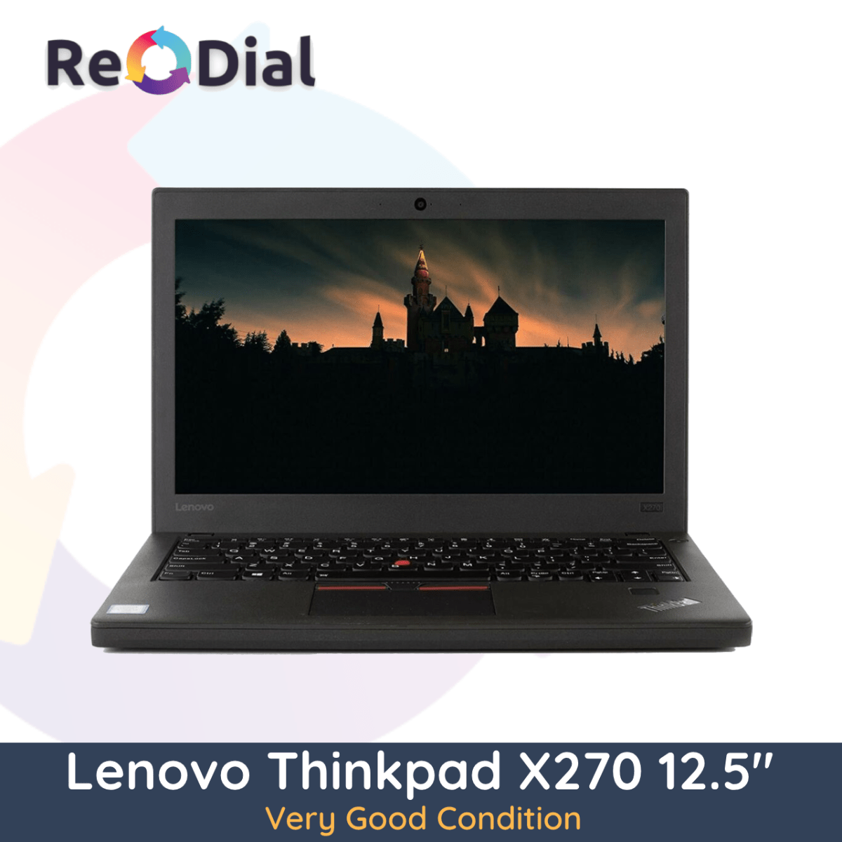 Lenovo ThinkPad X270 12.5" Laptop i5 - 6300U 256GB 8GB RAM - Very Good Condition - ReDial