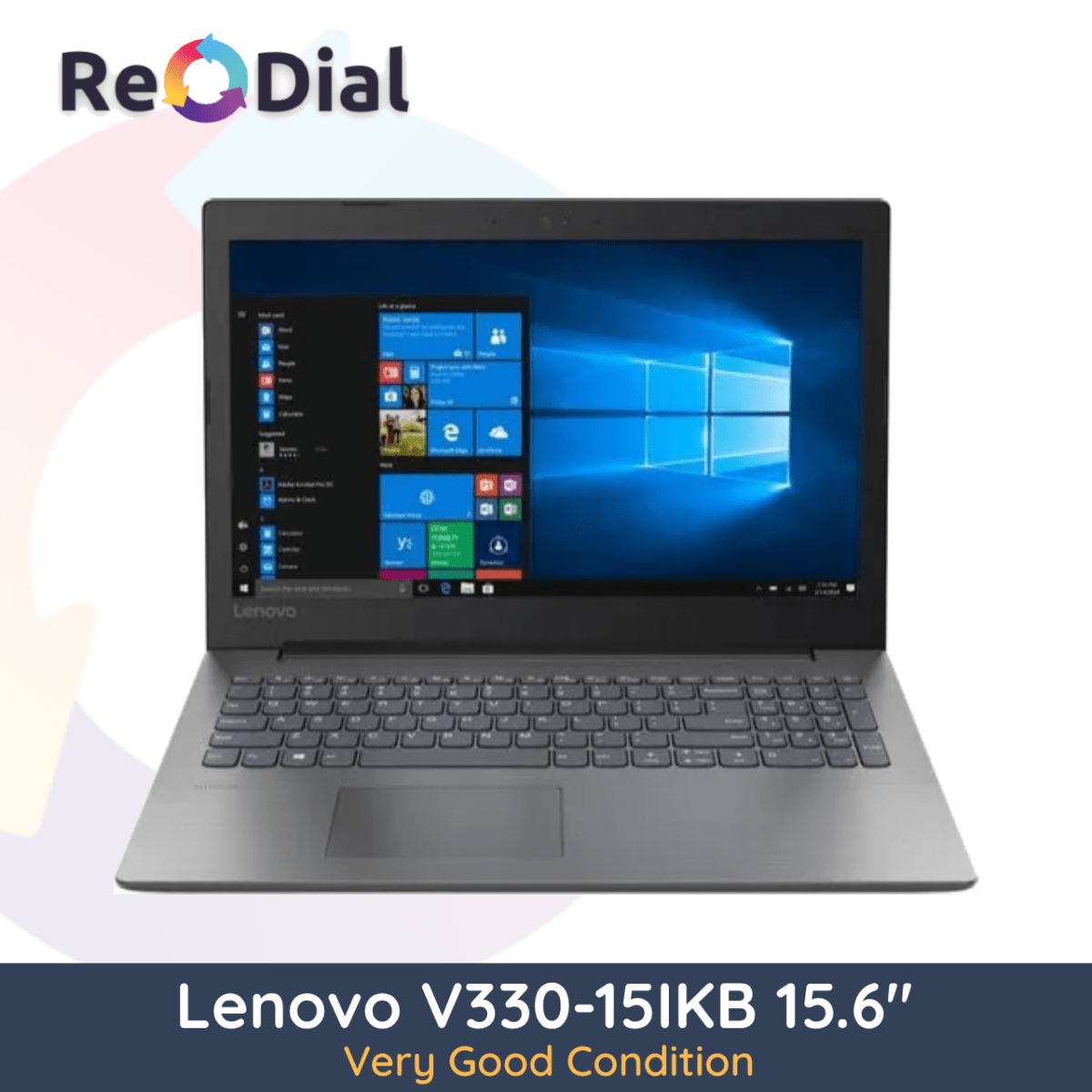 Lenovo V330 - 15IKB (81AX) Laptop 15.6" i5 - 8250U 256GB/1TB 8GB RAM - Very Good Condition - ReDial